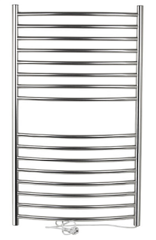 Полотенцесушитель электрический КЛАССИК-ПРЕМИУМ-ДУГА 1040*610*105, 16 переклад. сух тен, нерж.BRIMIX